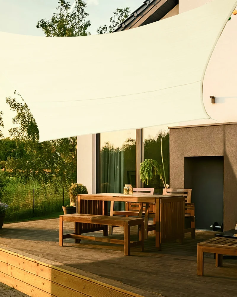UVShield™ Waterproof Quadrati Custom Rectangle Sun Shade Sail