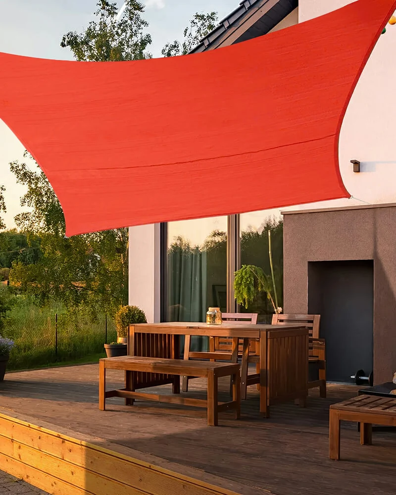UVShield™ Waterproof Quadrati Custom Rectangle Sun Shade Sail