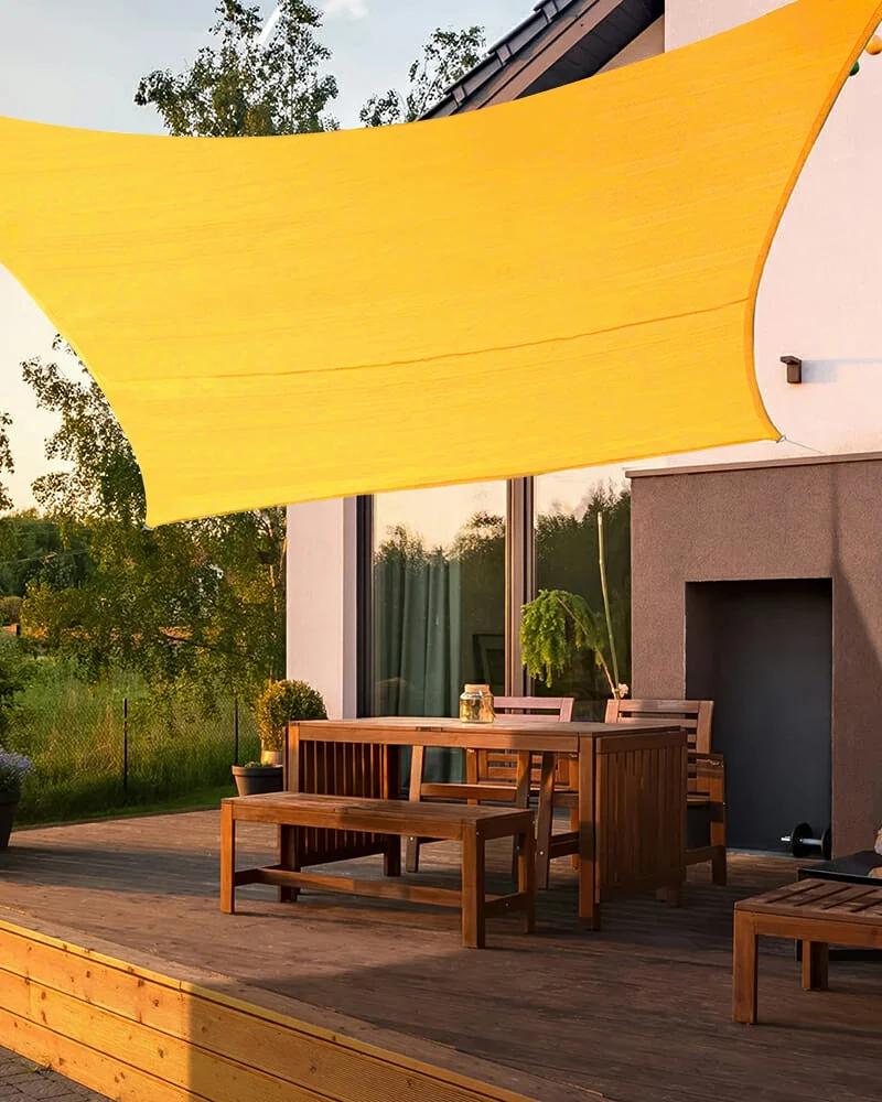 UVShield™ Waterproof Quadrati Custom Rectangle Sun Shade Sail