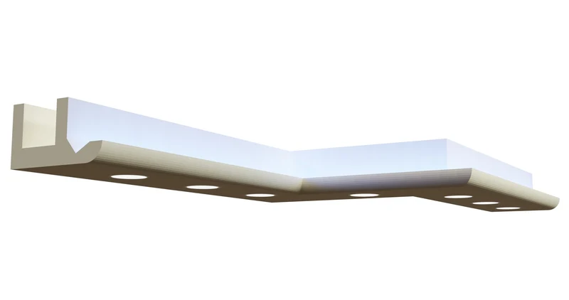 Stuckleisten Spot LED 03