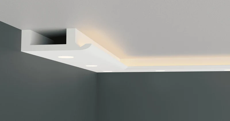 Stuckleisten Spot LED 03