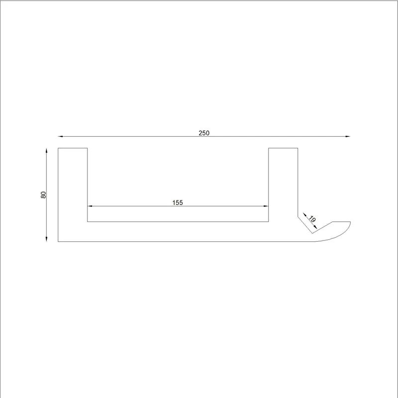 Stuckleisten Spot LED 03