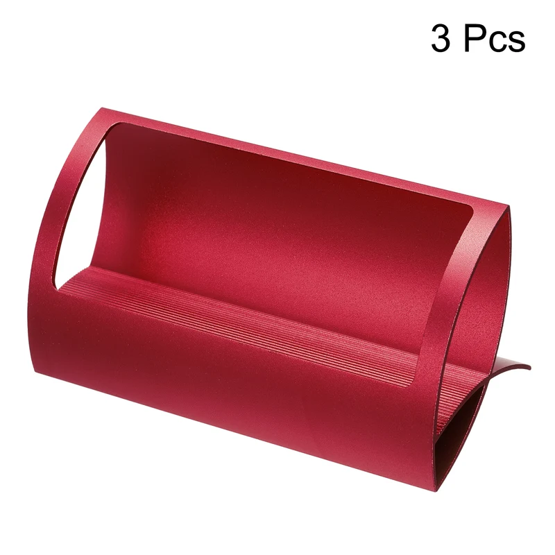Business Card Holders, Aluminum Name Card Collection Display Stand Organizers for Office Desk