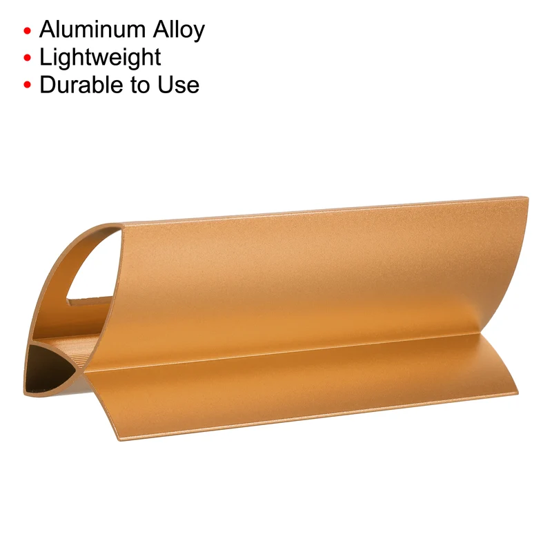 Business Card Holders, Aluminum Name Card Collection Display Stand Organizers for Office Desk