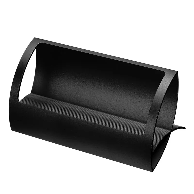 Business Card Holder, Aluminum Name Card Collection Display Stand Organizer for Office Desk