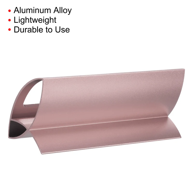 Business Card Holder, Aluminum Name Card Collection Display Stand Organizer for Office Desk