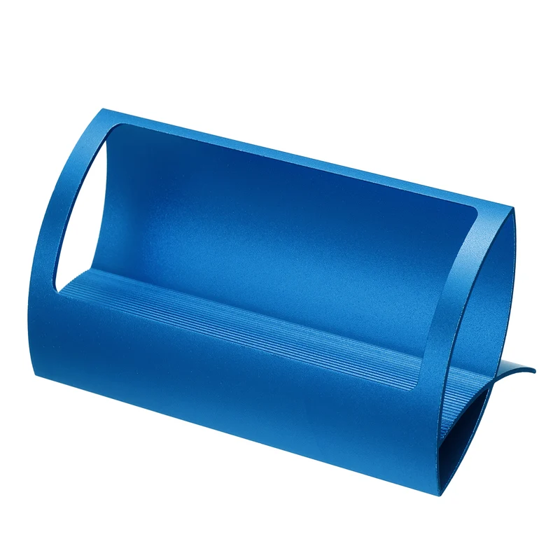 Business Card Holder, Aluminum Name Card Collection Display Stand Organizer for Office Desk