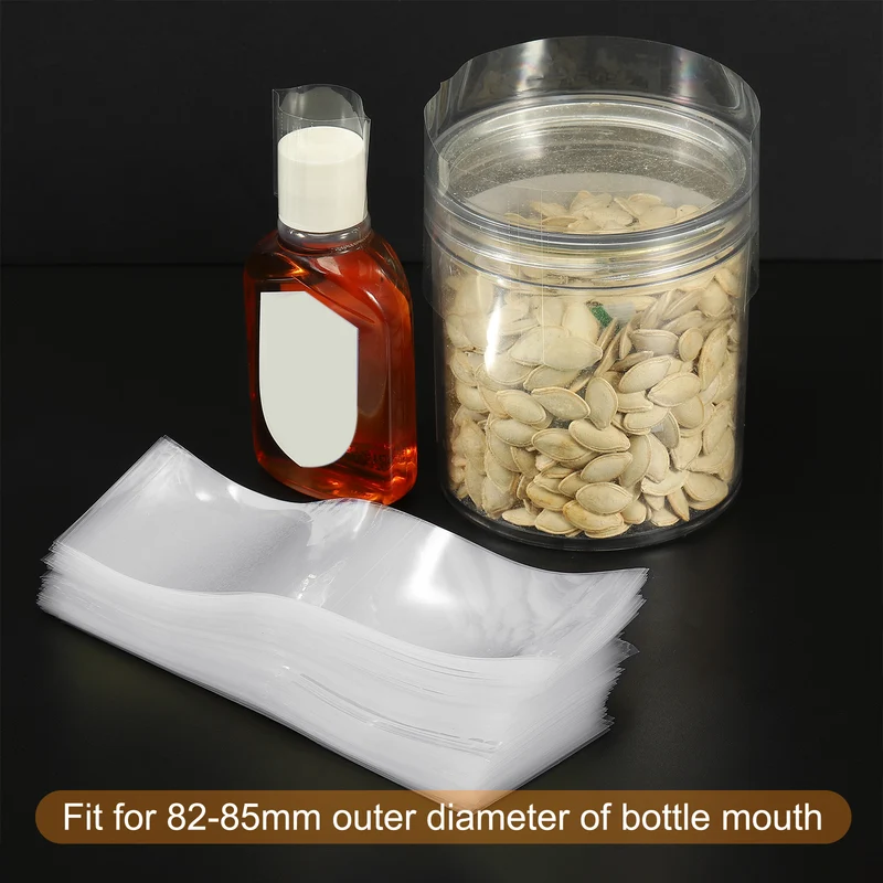 Perforated Shrink Bands, PVC Heat Shrink Wrap Bands for Jars Cans