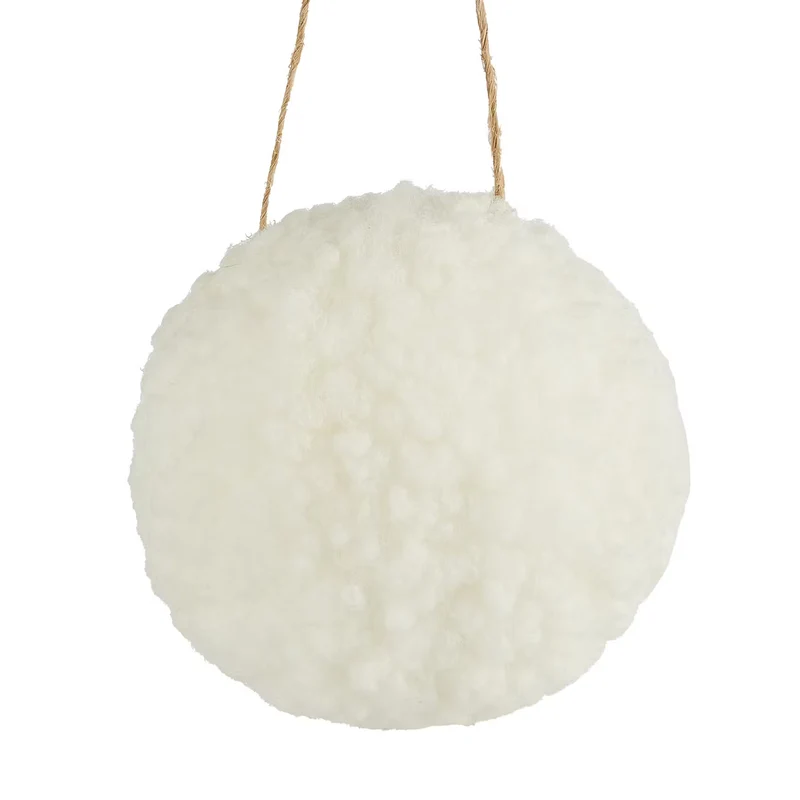 HANG ON Weihnachtskugel Plüsch 6er-Set