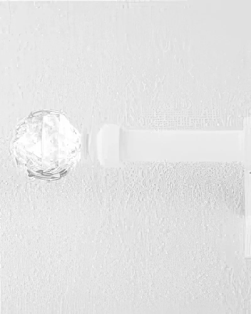 Antique Adjustable White Curtain Rod