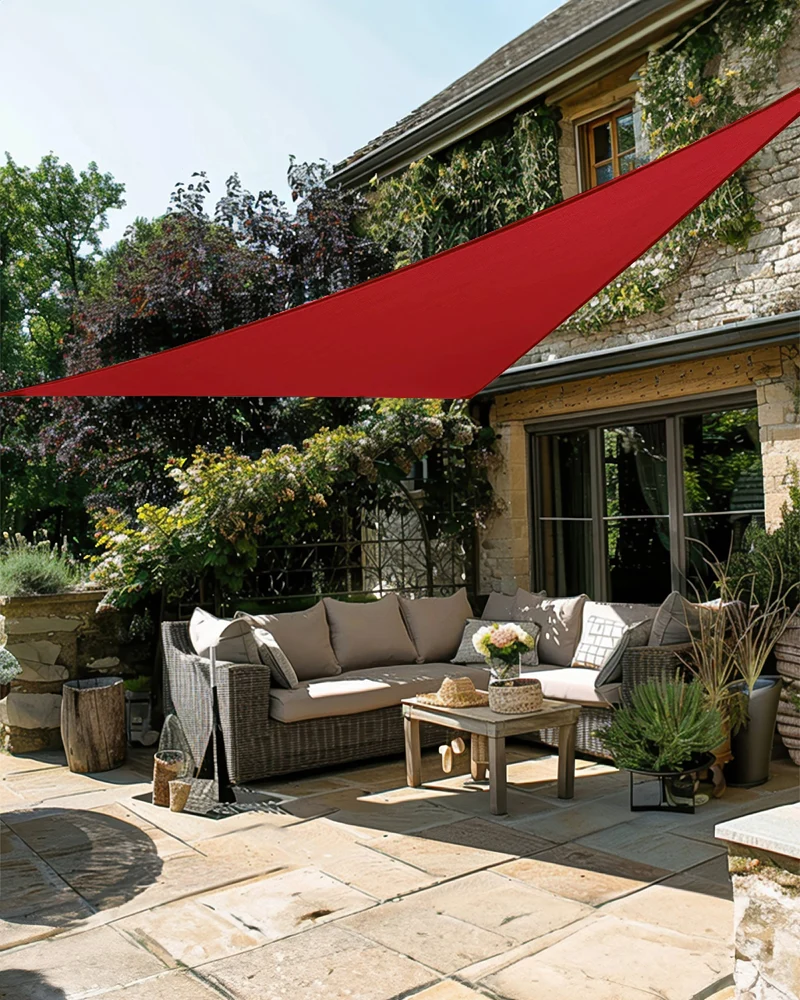 UVShield™ Waterproof Custom Triangle Sun Shade Sail