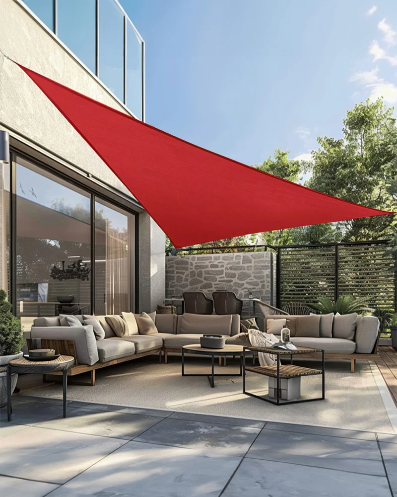 UVShield™ Waterproof Custom Triangle Sun Shade Sail