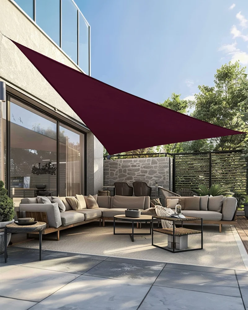 UVShield™ Waterproof Custom Triangle Sun Shade Sail