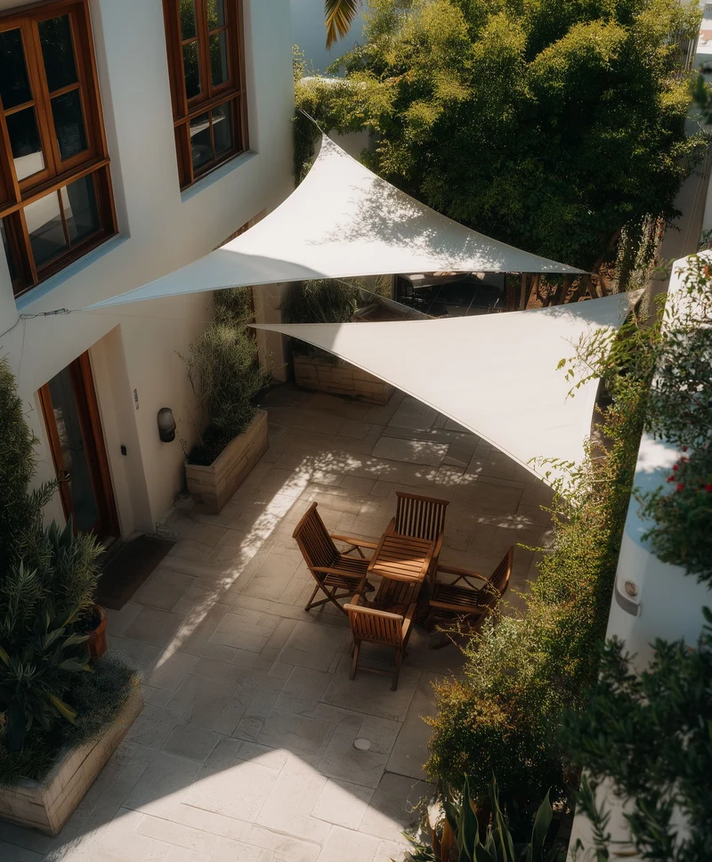 UVShield™ Waterproof Custom Triangle Sun Shade Sail
