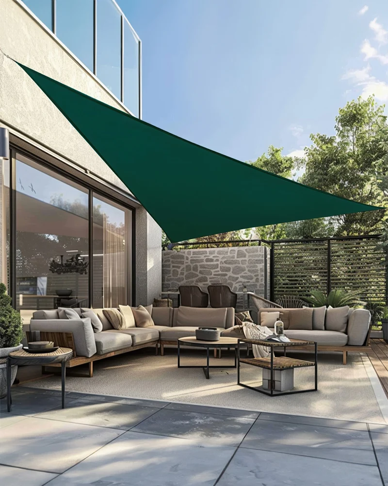 UVShield™ Waterproof Custom Triangle Sun Shade Sail