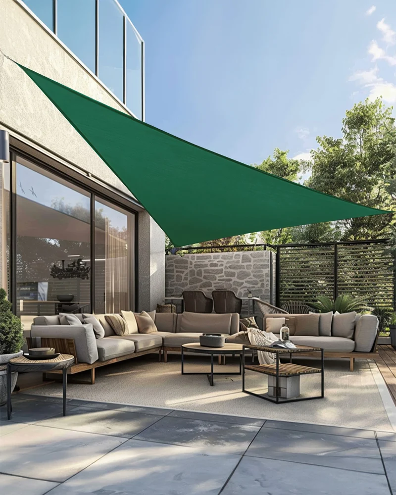 UVShield™ Waterproof Custom Triangle Sun Shade Sail