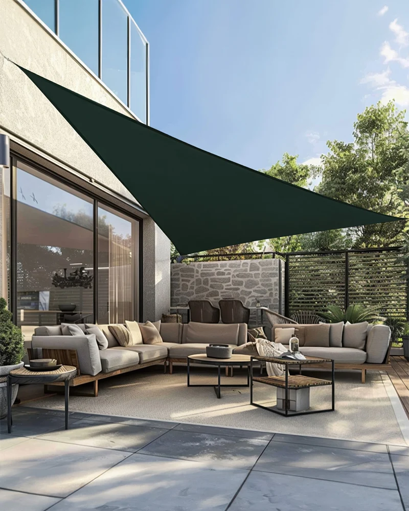 UVShield™ Waterproof Custom Triangle Sun Shade Sail