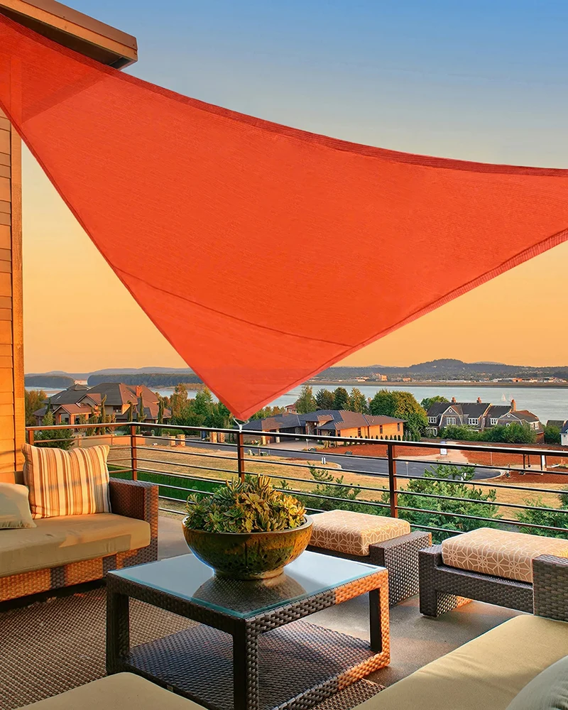 UVShield™ Waterproof Custom Triangle Sun Shade Sail