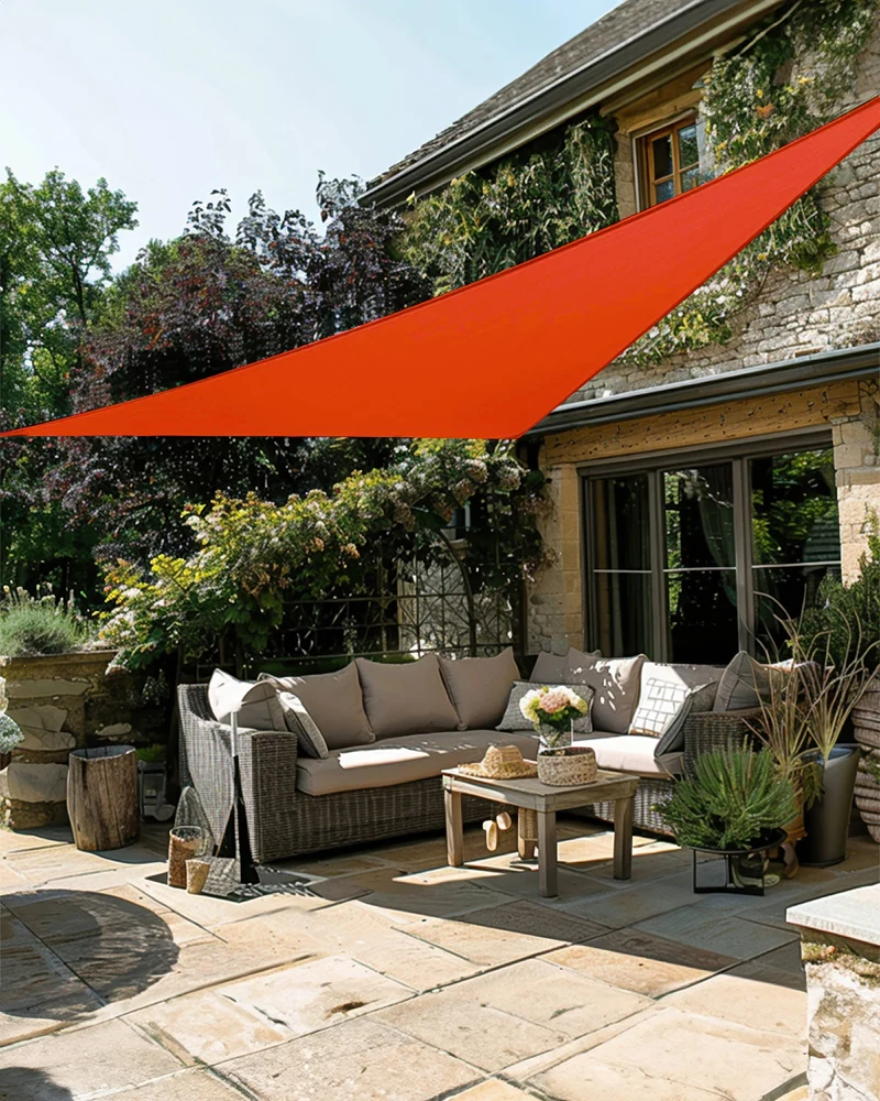 UVShield™ Waterproof Custom Triangle Sun Shade Sail