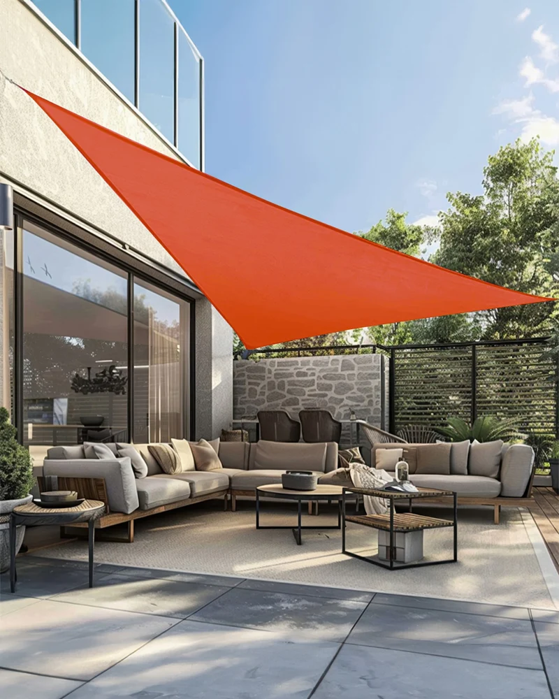 UVShield™ Waterproof Custom Triangle Sun Shade Sail