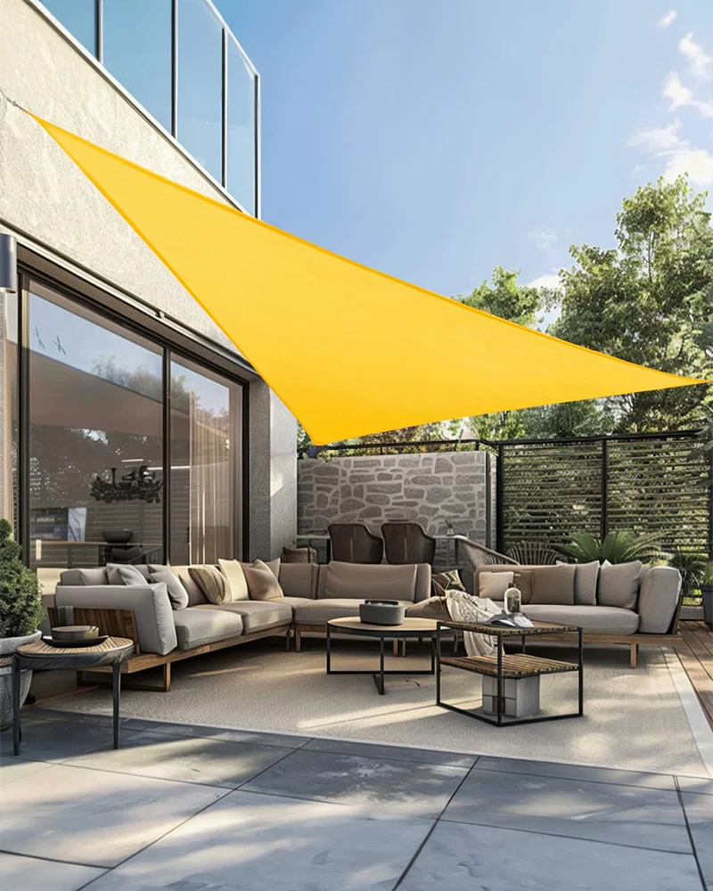 UVShield™ Waterproof Custom Triangle Sun Shade Sail