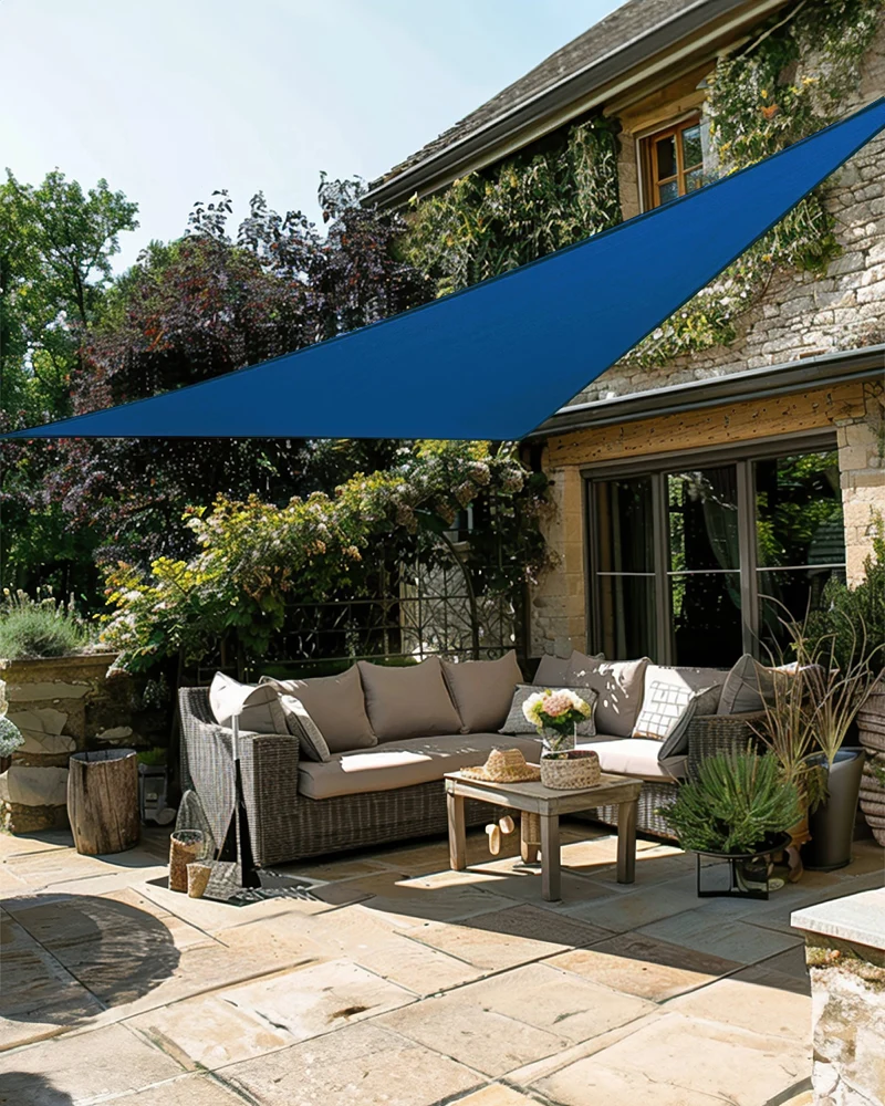 UVShield™ Waterproof Custom Triangle Sun Shade Sail