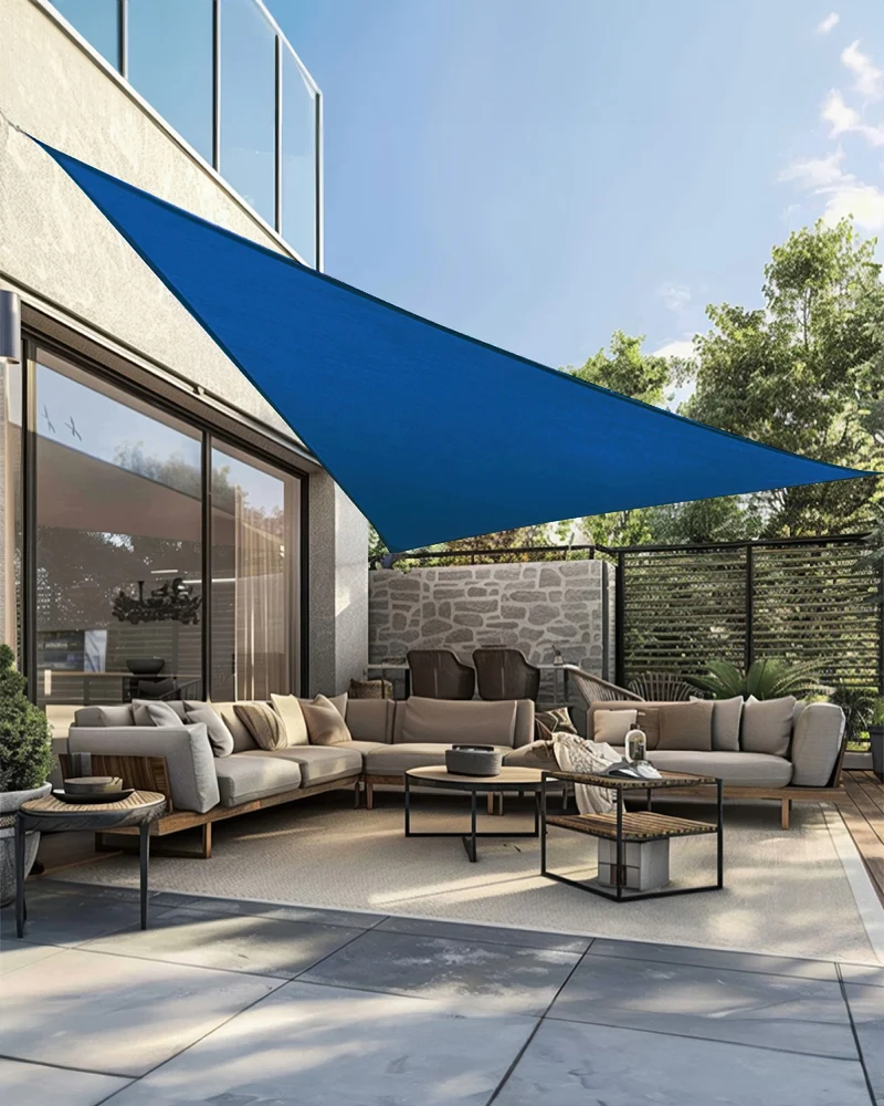 UVShield™ Waterproof Custom Triangle Sun Shade Sail