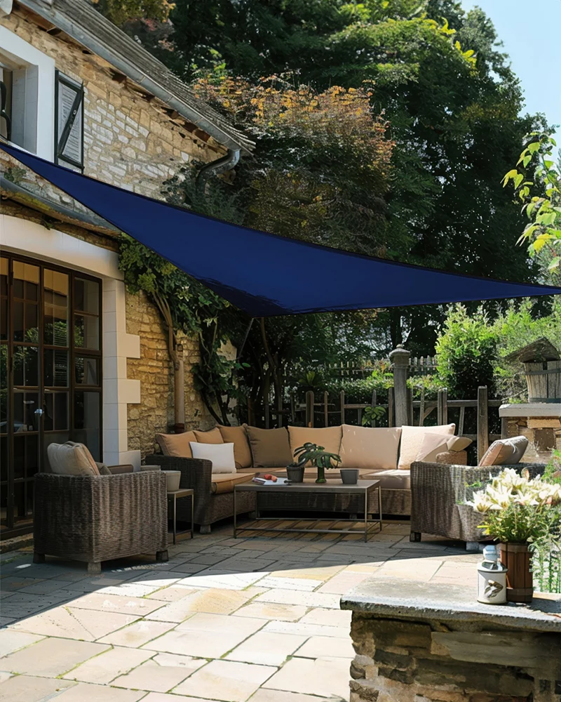 UVShield™ Waterproof Custom Triangle Sun Shade Sail