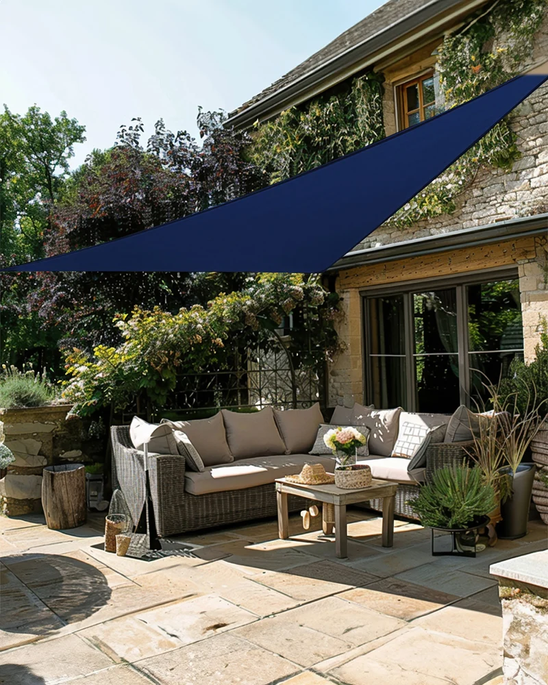 UVShield™ Waterproof Custom Triangle Sun Shade Sail