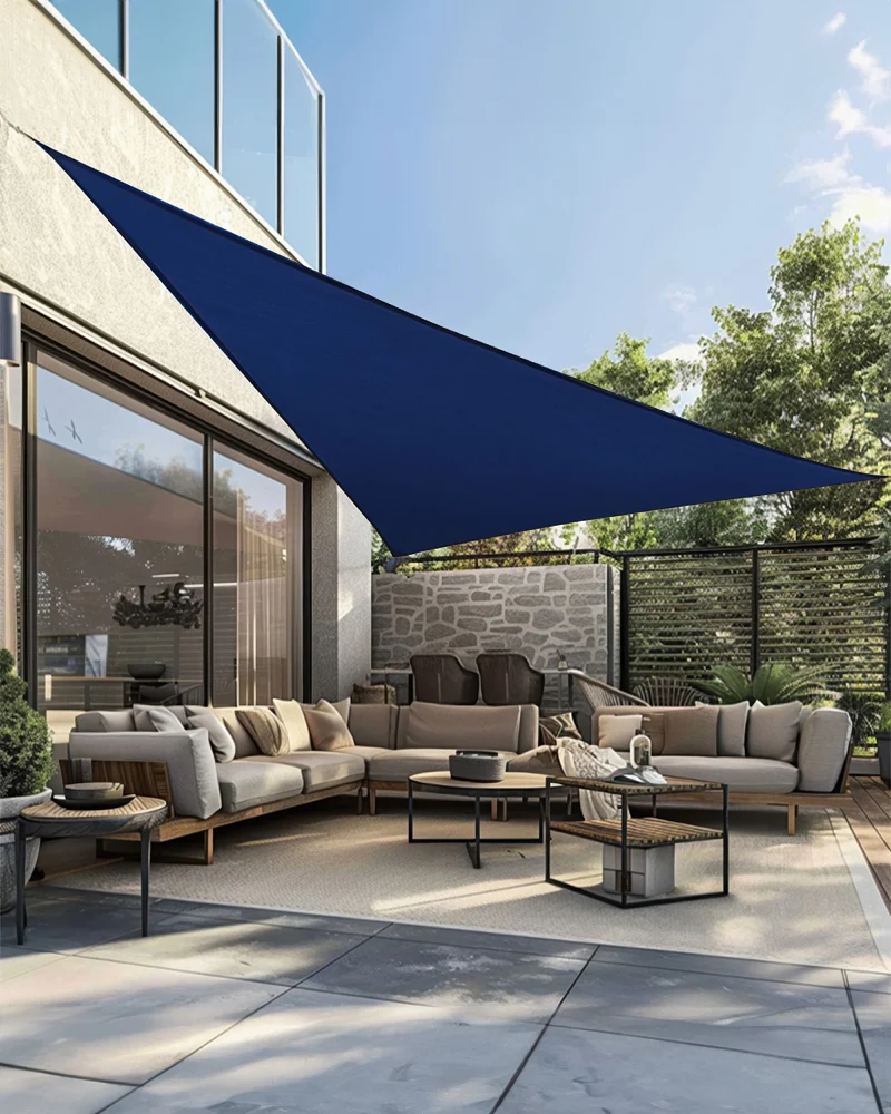 UVShield™ Waterproof Custom Triangle Sun Shade Sail