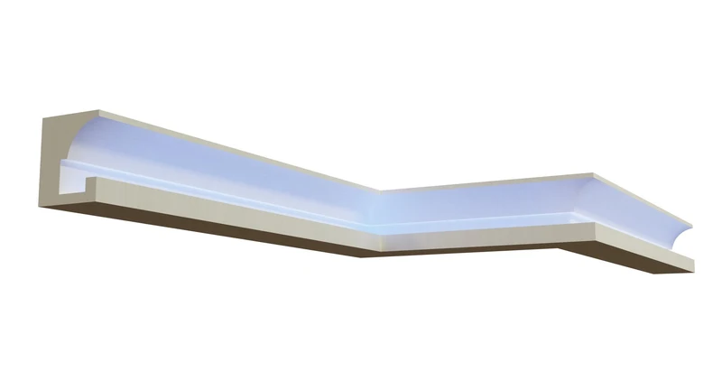 Stuckleiste Mit LED 02