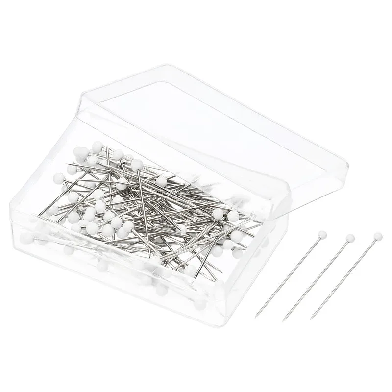 Sewing Pins Ball Glass Head Straight Quilting Pin for Sewing Dressmaker Decoration