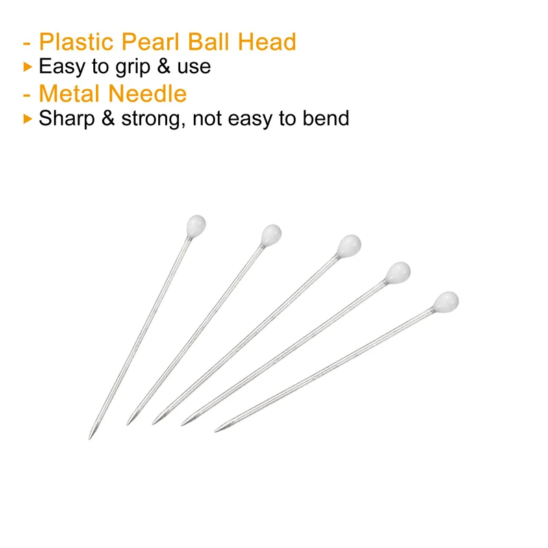Sewing Pins, Corsage Decorative Quilting Straight Pin for Sewing DIY Decoration