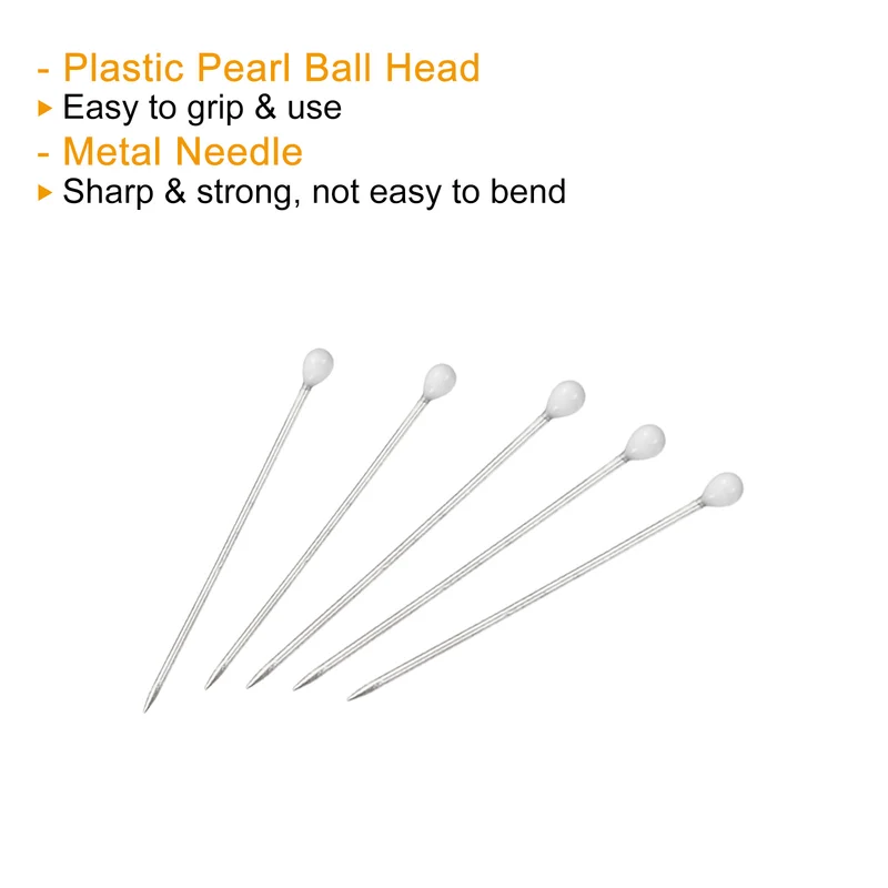 Sewing Pins, Corsage Decorative Quilting Straight Pin for Sewing DIY Decoration