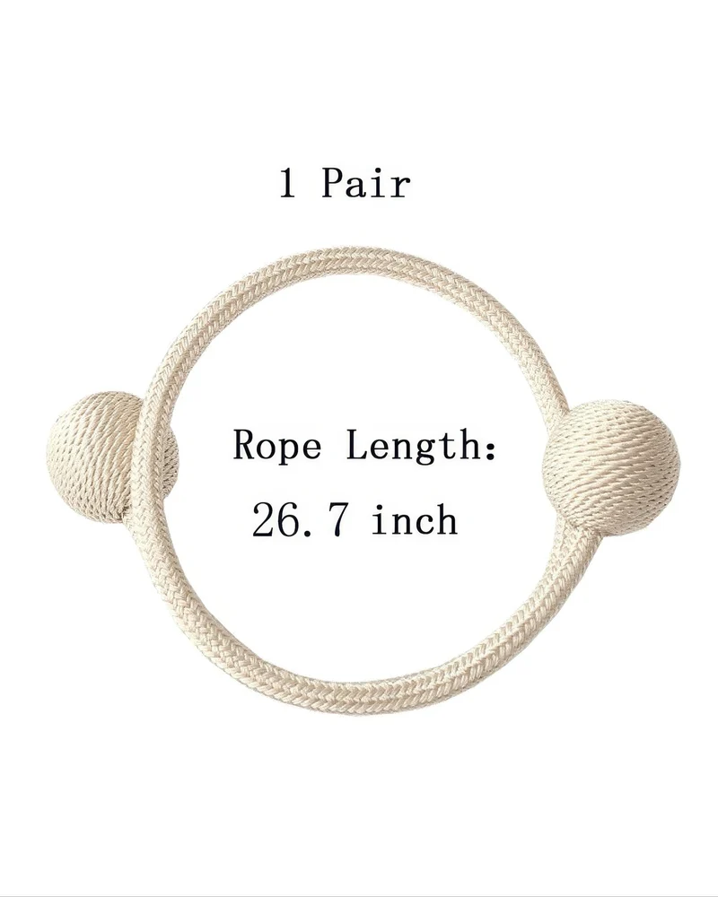 Simple Modern Curtain TieBack