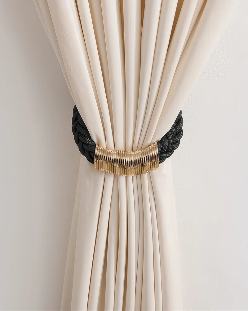 Ringed Rope Curtain Tieback