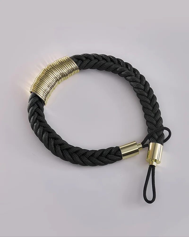 Ringed Rope Curtain Tieback