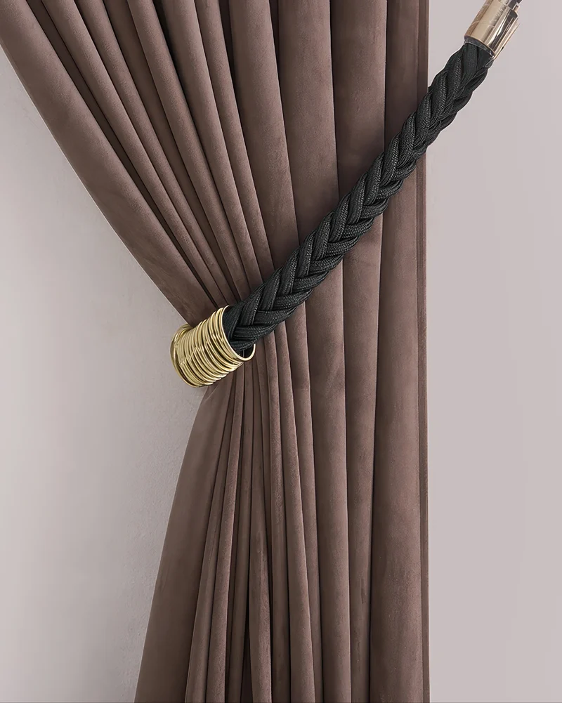 Ringed Rope Curtain Tieback