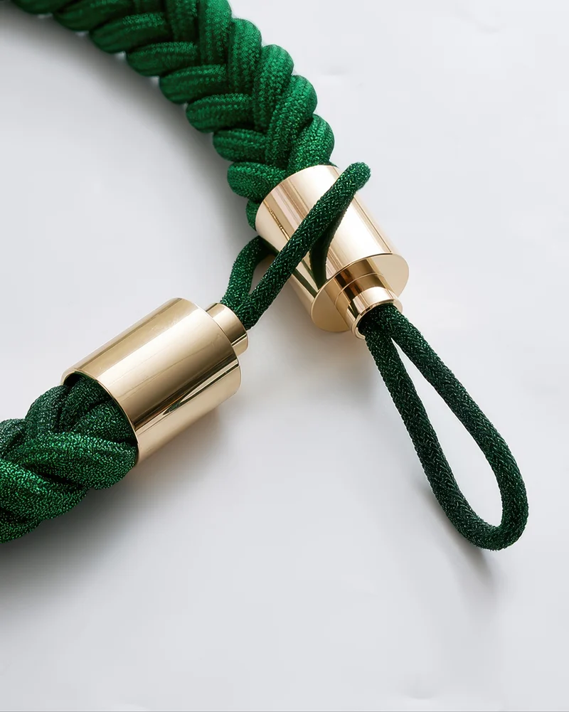 Ringed Rope Curtain Tieback