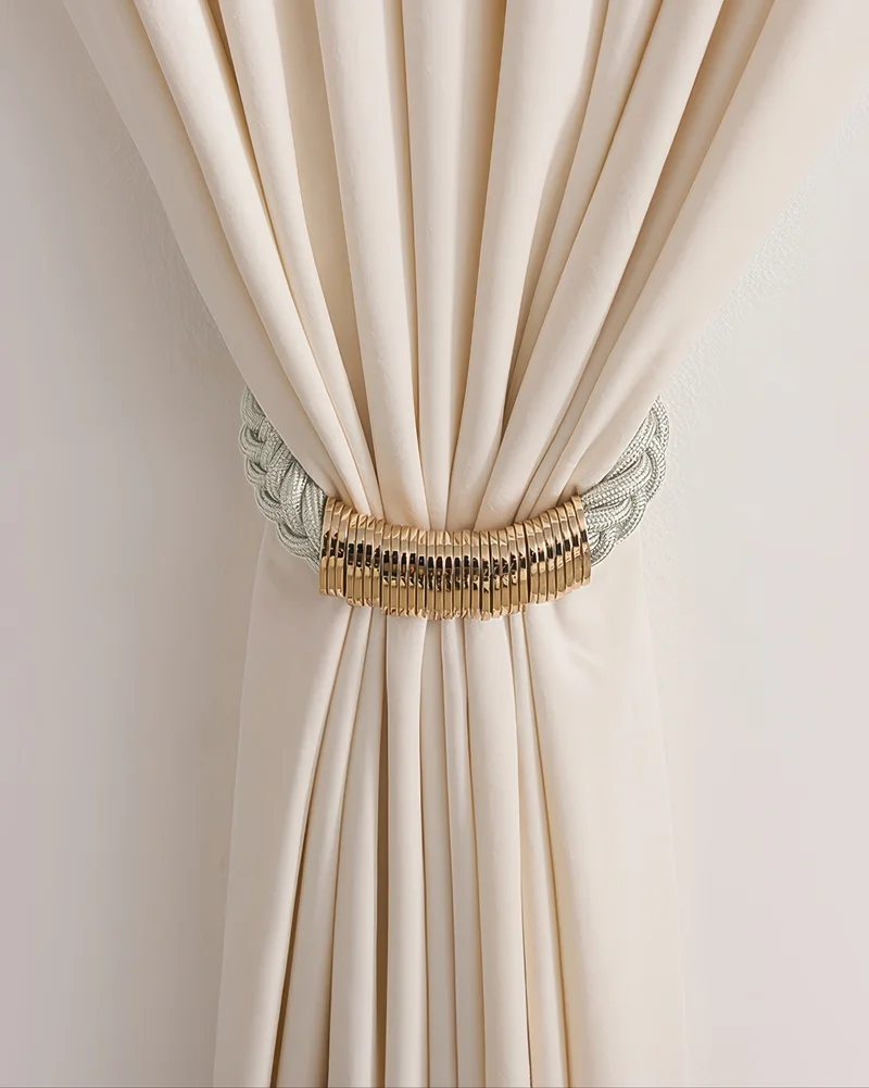 Ringed Rope Curtain Tieback