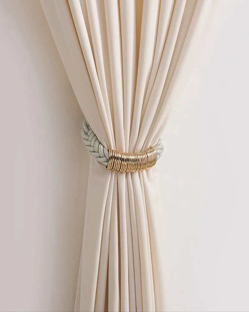 Ringed Rope Curtain Tieback