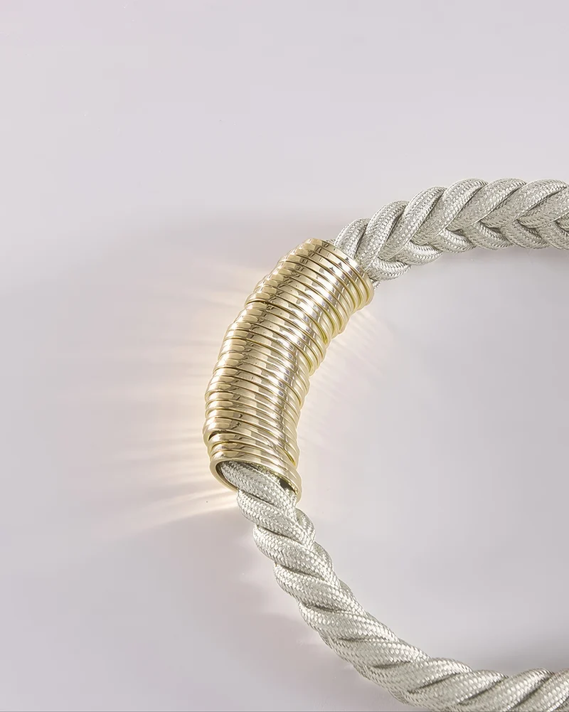 Ringed Rope Curtain Tieback