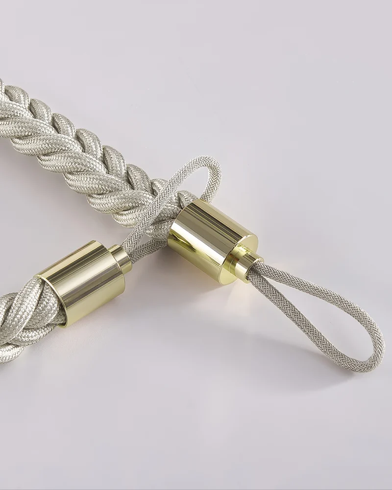 Ringed Rope Curtain Tieback