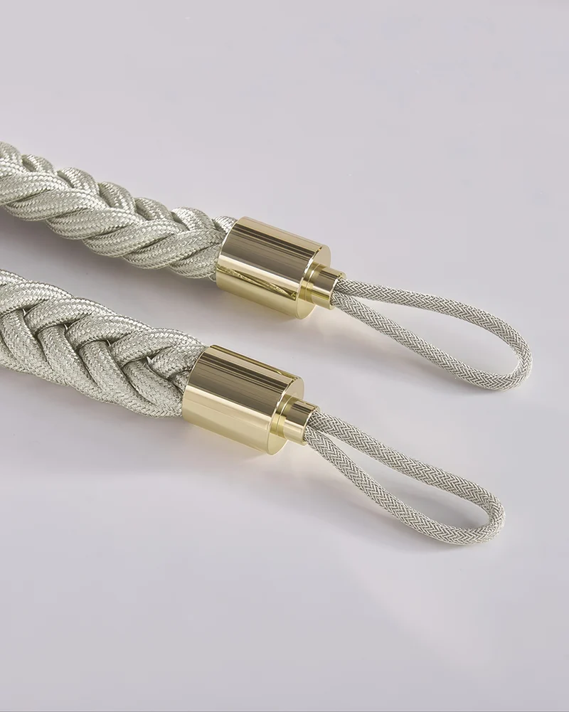 Ringed Rope Curtain Tieback