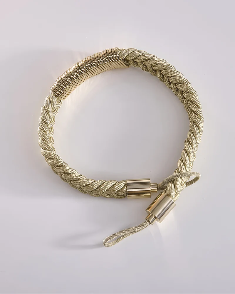 Ringed Rope Curtain Tieback