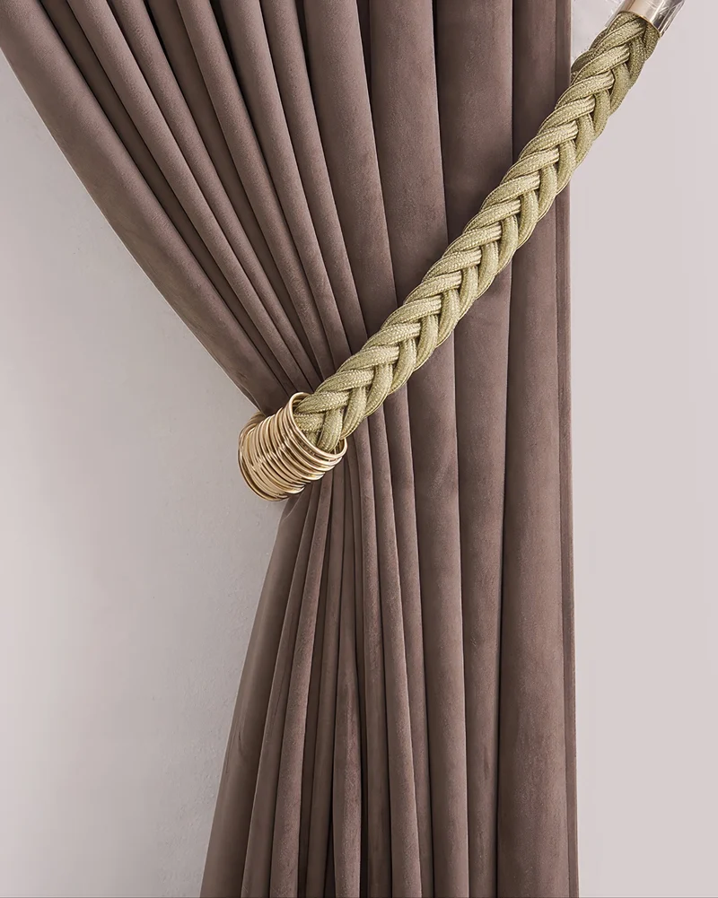 Ringed Rope Curtain Tieback