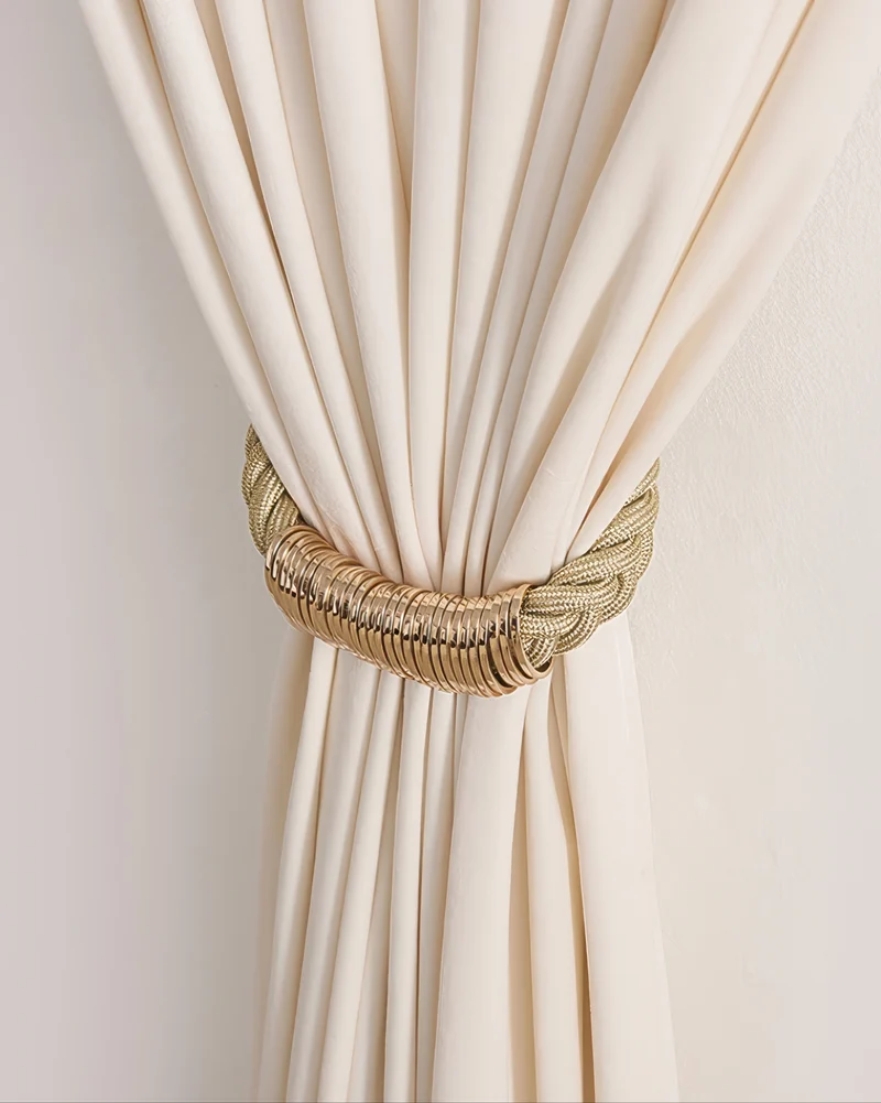 Ringed Rope Curtain Tieback
