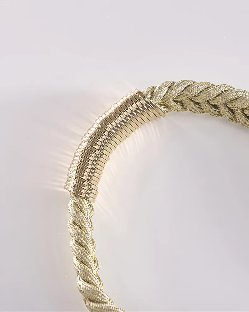 Ringed Rope Curtain Tieback