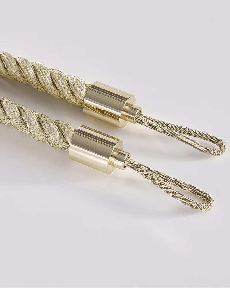 Ringed Rope Curtain Tieback