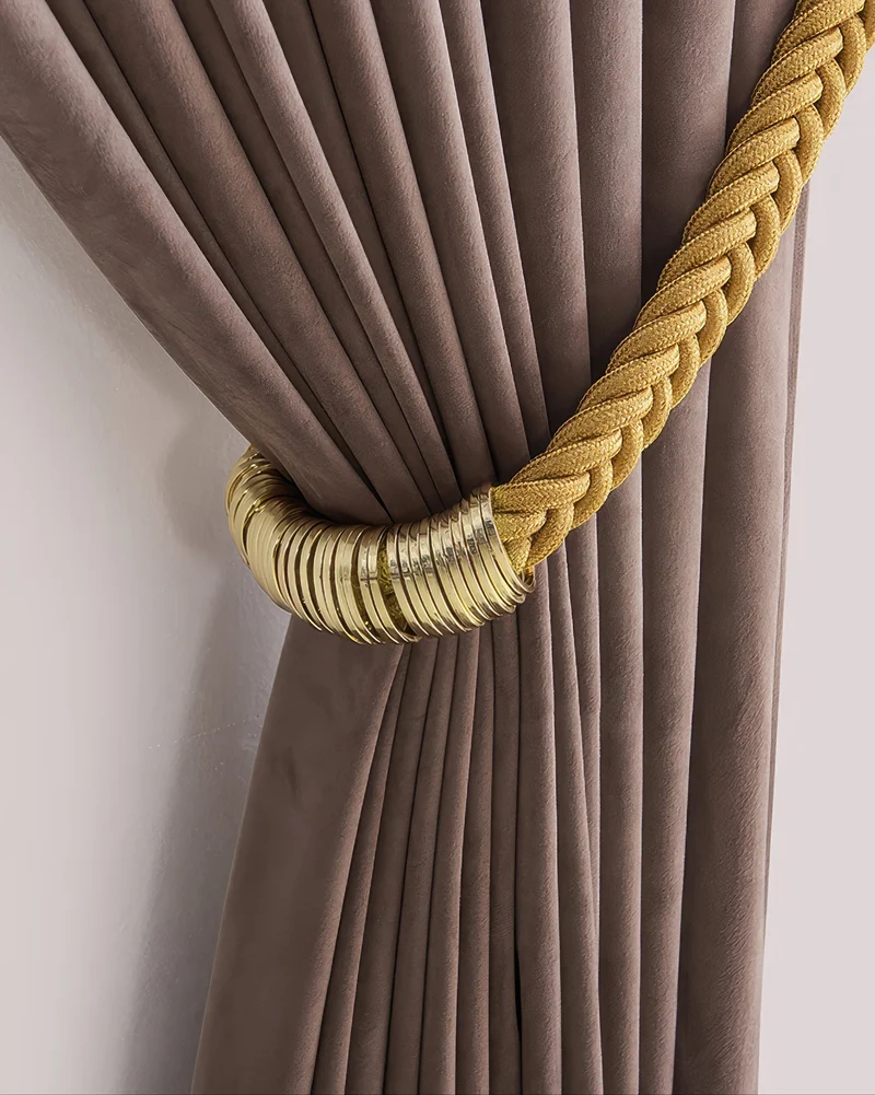 Ringed Rope Curtain Tieback